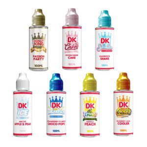 Donut King 100ml E liquid Shortfill Vape Juice