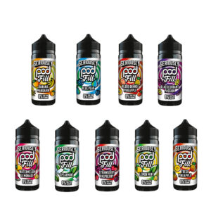 Seriously Pod Fill 100ml Shortfill E Liquid Vape Juice