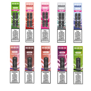 SKE Crystal 4 in 1 Prefilled  2400 Puffs Pods
